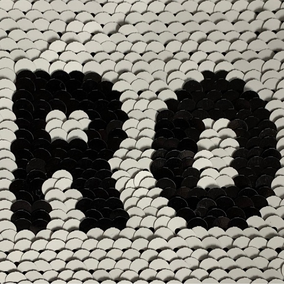 HALLMARK She-ro ZIPPER POUCH / MAKEUP BAG! GIFT MOTHER WIFE GIRLFRIEND B & W - Picture 8 of 14